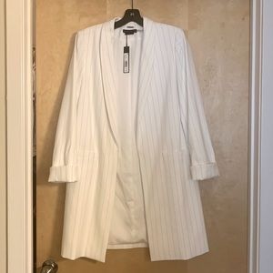 Alice + Olivia knee-length blazer NWT